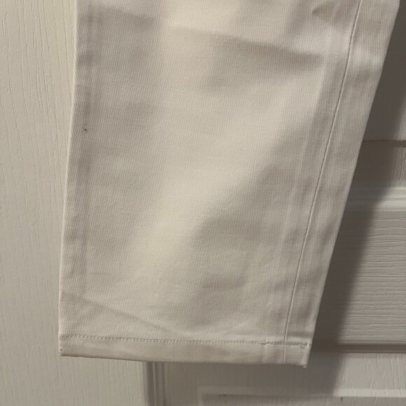 Ralph Lauren Stretch Cotton-Blend Pants in White - Picture 4 of 10